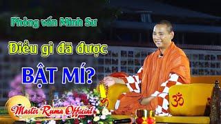 Buổi phỏng vấn nhân ngày lễ Đản Sanh của Minh Sư Ruma 29/09 - Điều Thú Vị gì đã được ngài Bật Mí?