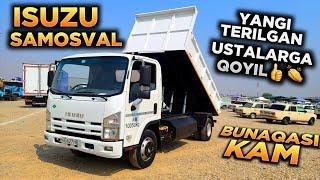 Isuzu samosval yangi terilgan zo‘ri chiqdi! Ustalarni qo‘li gul