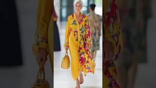 Elegant Tunic Dresses Great Style Over 60 | Mature Fashion