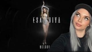 REACTION| SPAIN EUROVISION 2025 MELODY “ESA DIVA” REVAMPED! #eurovision2025