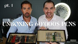 Unboxing 31 Fountain Pens worth 60’000$ of Sandro Cazzato pt. I