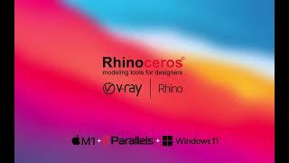 MacBook Air M1 with Parallels + WIndows 11: Rhino 7 and V-Ray 5 Performance