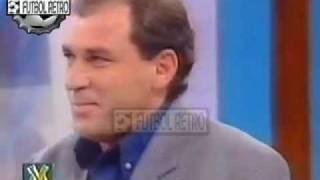 Nery Pumpido Camara Oculta en VideoMatch 1998 FUTBOL RETRO TV