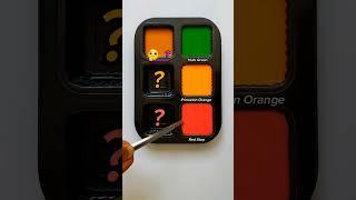 Can You Guess the Color Mix? 40 (Easy to Hard)  #ColorMixing #Satisfying