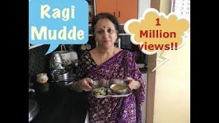 Ragi Mudde  !  Traditional Healthy recipe!!