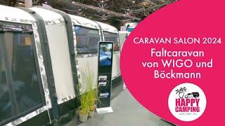 Caravan Salon 2024 - FaltCaravan von WIGO & Böckmann | Happy Camping