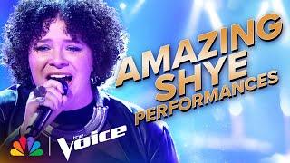 The Best Performances from Season 26 Runner-Up Shye | The Voice | NBC