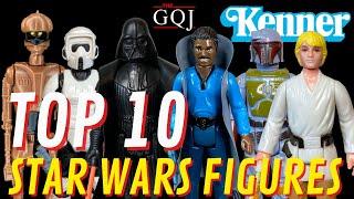 Top 10 Best Vintage STAR WARS Kenner 3 3/4" Action Figures!