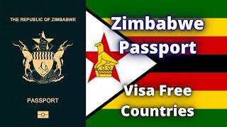 Zimbabwe Passport Visa Free Countries (2023)