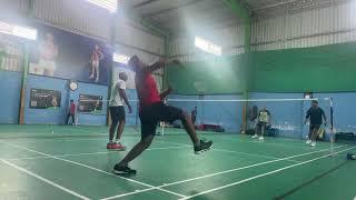 Live :-Playing badminton at WSC 231224 #badminton #rallytime #playing-badminton #rally #sports #yt