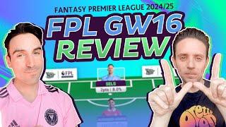 FPL GW16 REACTION: SAKA, SALAH & PALMER DISSAPOINT | FANTASY PREMIER LEAGUE 2024/25