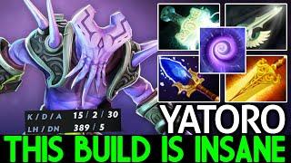 YATORO [Faceless Void] When Pro Used 100% His Brains Crazy Build Dota 2