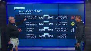 Final Score Friday Week 5: Part 4