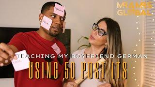 Teaching My Boyfriend German Using 50 Post - Its | Mr And Mrs Global