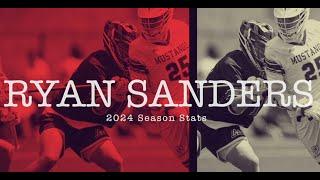 2024 Ryan Sanders Season Stats & Highlights