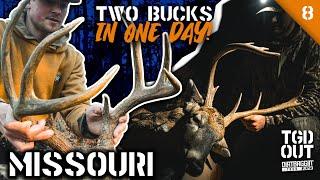 Our Best Day Of Hunting EVER!! | 2 BIG BUCKS IN ONE DAY!!