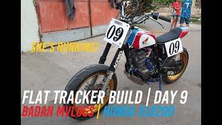 Flat Tracker Build | Honda XLR200 | Day 9