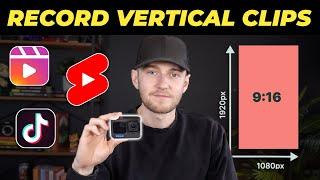 How to Record Vertical GoPro Footage WITHOUT a Vertical Mount