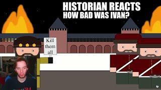 Historian Reacts - How Terrible was Ivan the Terrible? (Short Animated Documentary)