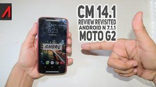 Moto G2 Nougat 7.1.1 CM 14.1 Revisited