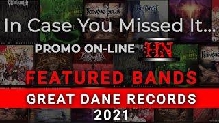 Featured on PROMO ON-LINE | GREAT DANE RECORDS 2021 #OldSchool #DeathMetal  #GreatDaneRecords2021