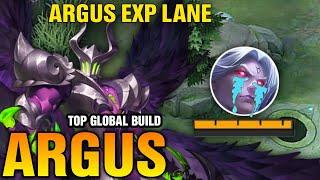 ARGUS IN EXP LANE  NEW DAMAGE HACK BUILD BRO [ AUTO WIN ] || ARGUS BEST BUILD 2024