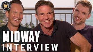 Dennis Quaid, Patrick Wilson, Ed Skrein and More Discuss MIDWAY