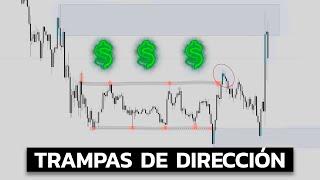 APRENDE a IDENTIFICAR la DIRECCIÓN del MERCADO | Trampas de Liquidez y Dirección en TRADING