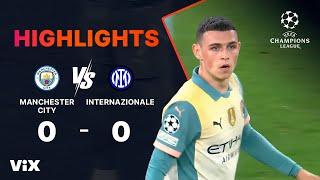 Manchester City vs. Internazionale - Game Highlights | UEFA Champions League 2024/25 | ViX