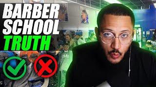 don't get mad | Barber tells the Truth about barber schools @dracohussle2885