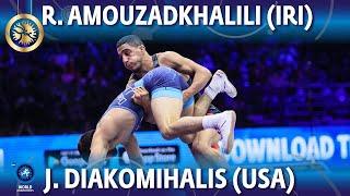 Rahman Amouzadkhalili (IRI) vs John Diakomihalis (USA) - Final // World Championships 2022 // 65kg