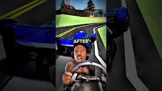 Speed Crashes Crazy Car in Roblox!  #shorts #ishowspeed #shortsfeed