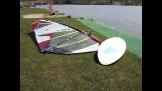 Windsurfen Niedermooser See am 12.04.2015