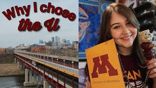 WHY I CHOSE THE UNIVERSITY OF MINNESOTA! (and why I stayed!)