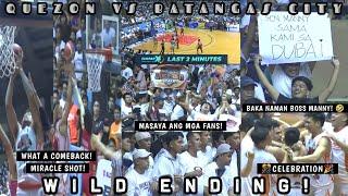 FINAL 2 MINS | QUEZON VS BATANGAS CITY SOUTH DIVISION FINALS GAME 2 | NOVEMBER 12, 2024