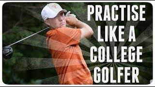 GOLF PRACTICE SCHEDULE USED BY COLLEGE GOLFERS