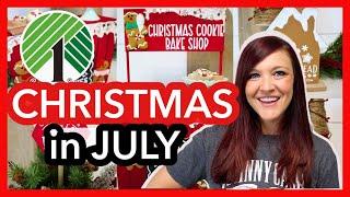 Use EVERYDAY Dollar Tree Items to make Christmas Decor | Christmas in July 