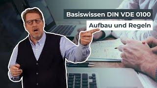 Wie ist die Normenreihe VDE 0100 aufgebaut? | Wissen in 3 Minuten