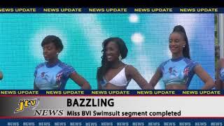 JTV NEWS UPDATE   MISS BVI SWIMSUIT COMPLETED