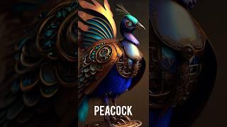 Steampunk Birds | Mechanical | Digital Art | Part 1 | #shorts