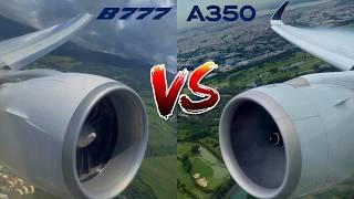 Engine Power Comparison !  Boeing 777 vs Airbus A350 vs B747 vs A380 vs B787 vs A330 vs A320