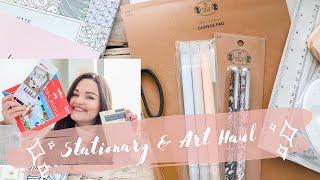 Autumn Stationery Haul, Art And Craft Supplies Haul 2020