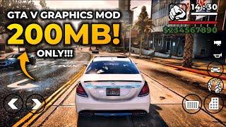 [200MB] GTA V GRAPHICS Mod For GTA San Andreas Android #gtasanandreas