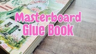 Masterboard Glue BookSo fun!! And a great way to store them️🩷 #masterboard #collage