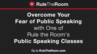 Public Speaking Tips - Tips From a Rule The Room Public Speaking Class