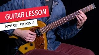 Learn How to Use Hybrid Picking | Guitar | Lesson | Beginner | Tim Miller | Berklee Online