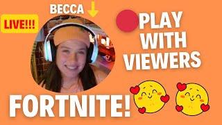 Fortnite LIVE Play with Viewers #fortnite