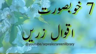 7 Best Aqwal e zareen in Urdu | Best Quotes in Hindi by  Aqwal e zareen library