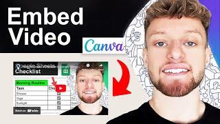 How To Embed YouTube Video in Canva Website (Step By Step)