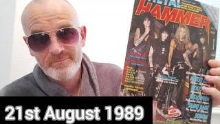 Metal Hammer Magazine: August 1989 Flip through